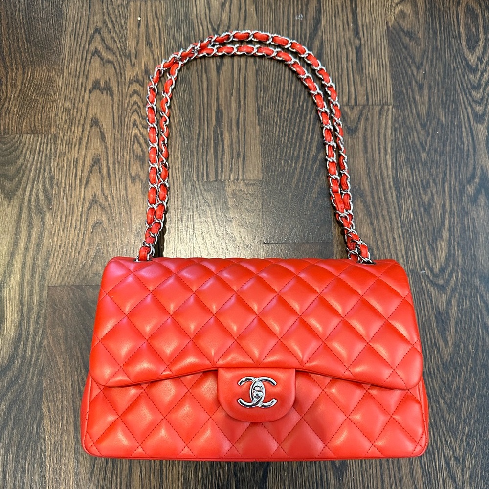 Chanel Classic Double Flap Jumbo Lambskin